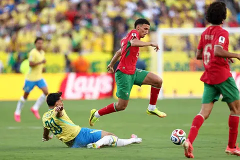 دقيقة بدقيقة.. البرازيل 0-0 المغرب في كأس العالم.. فرصة خطيرة (صور)